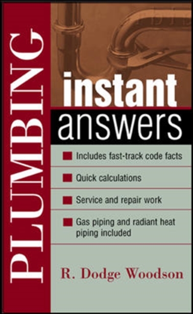 Plumbing Instant Answers, PDF eBook