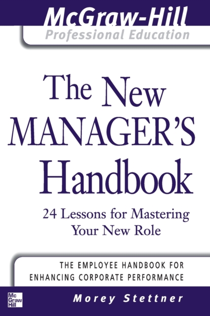 The New Manager's Handbook, Spiral bound Book