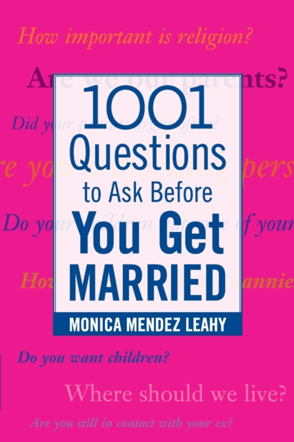 1001 Questions to Ask Before You Get Married, Paperback / softback Book
