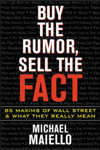 Buy the Rumor, Sell the Fact, PDF eBook