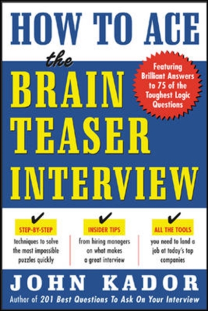 How to Ace the Brainteaser Interview, PDF eBook