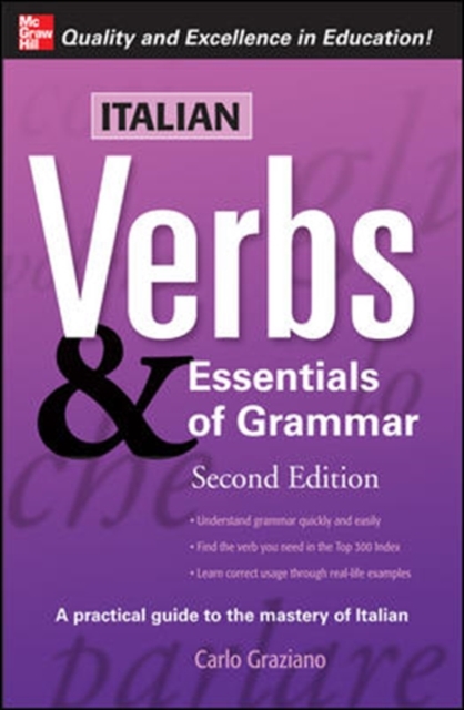 Italian Verbs & Essentials of Grammar, 2E., Paperback / softback Book