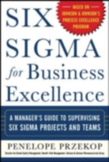 Six Sigma for Business Excellence, PDF eBook