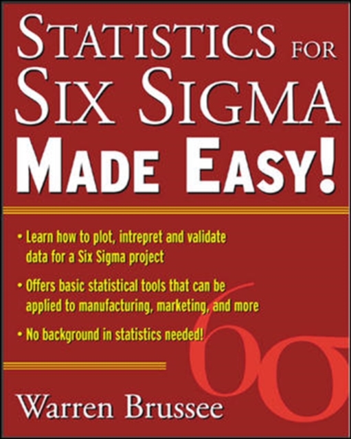 Statistics for Six Sigma Made Easy, PDF eBook