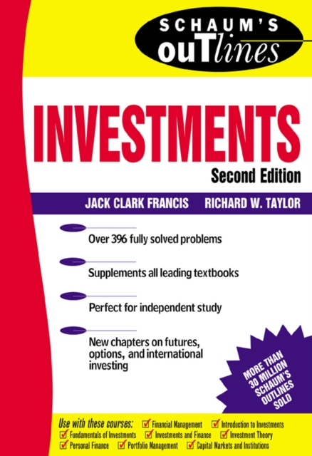 Schaum's Outline of Investments, EPUB eBook