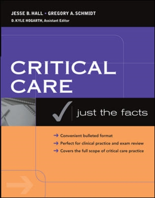 Critical Care: Just the Facts, EPUB eBook