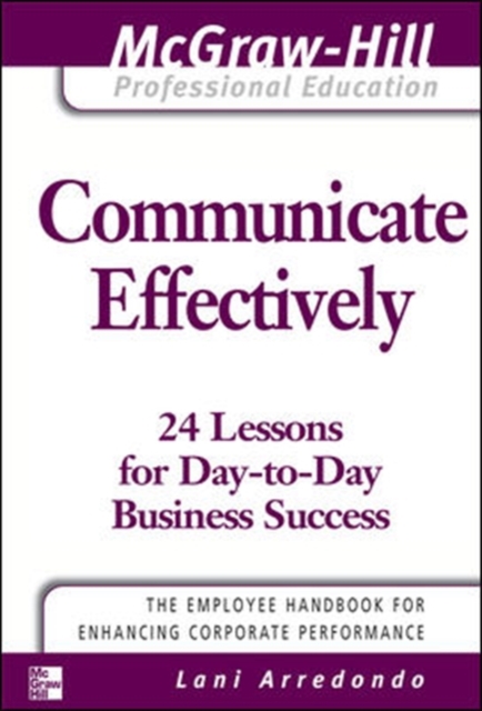 Communicate Effectively, PDF eBook