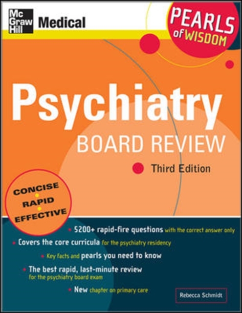 Psychiatry Board Review: Pearls of Wisdom, Third Edition, EPUB eBook