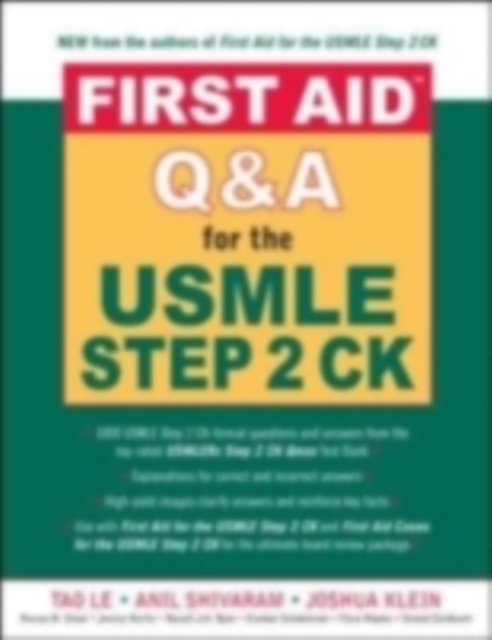 First Aid for the USMLE Step 2 CK, PDF eBook