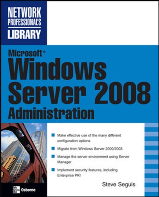 Microsoft Windows Server 2008 Administration, PDF eBook