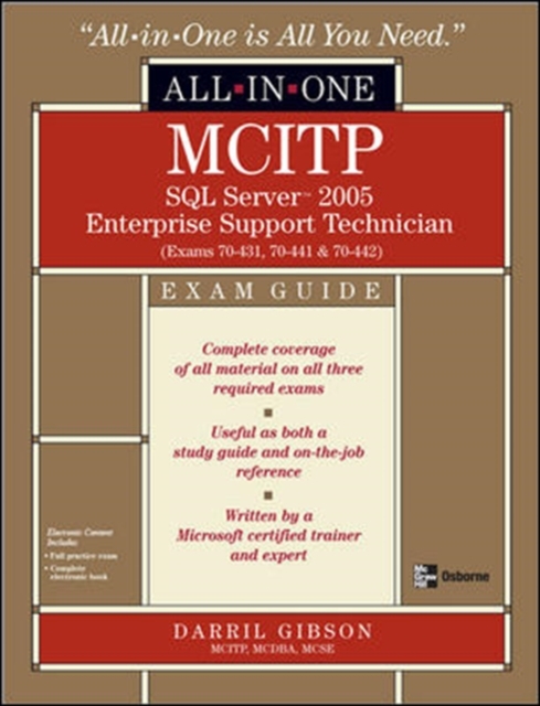 MCITP SQL Server 2005 Database Administration All-in-One Exam Guide (Exams 70-431, 70-443, & 70-444), PDF eBook