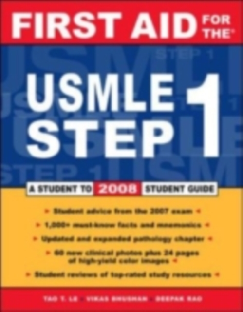 First Aid for the USMLE Step 1 : 2008, EPUB eBook