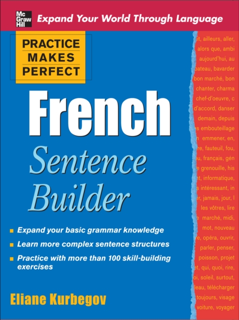 Practice Makes Perfect French Sentence Builder, EPUB eBook