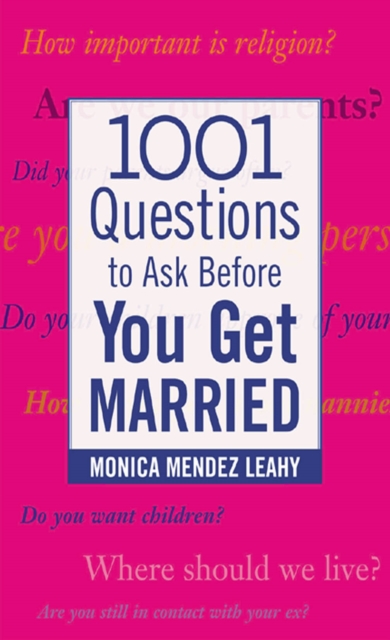 1001 Questions to Ask Before You Get Married, EPUB eBook