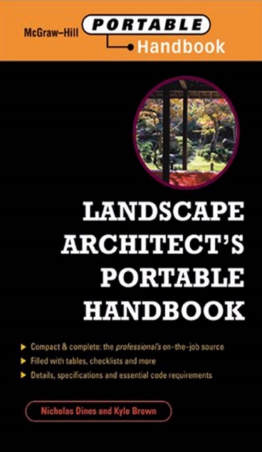 Landscape Architect's Portable Handbook, EPUB eBook