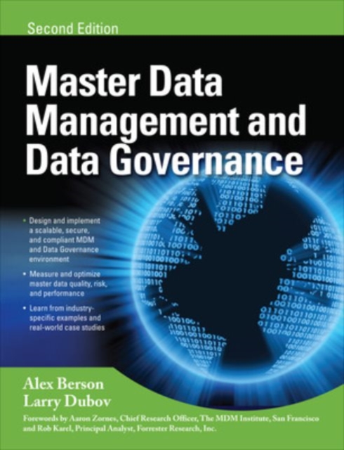 MASTER DATA MANAGEMENT AND DATA GOVERNANCE, 2/E, Hardback Book