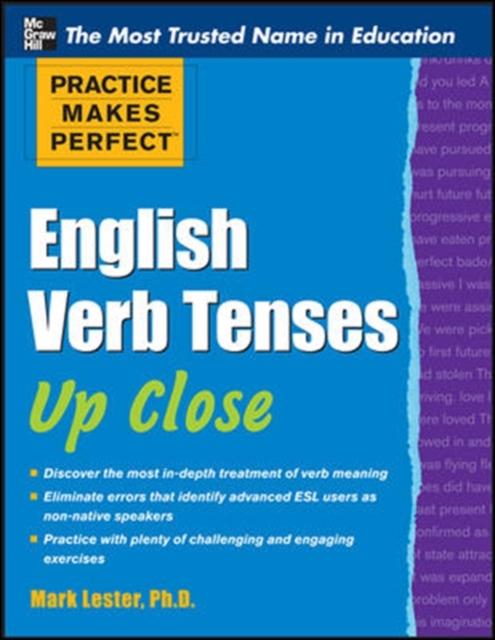 Practice Makes Perfect English Verb Tenses Up Close, Paperback / softback Book