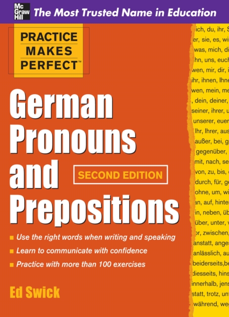 Practice Makes Perfect German Pronouns and Prepositions, Second Edition, EPUB eBook
