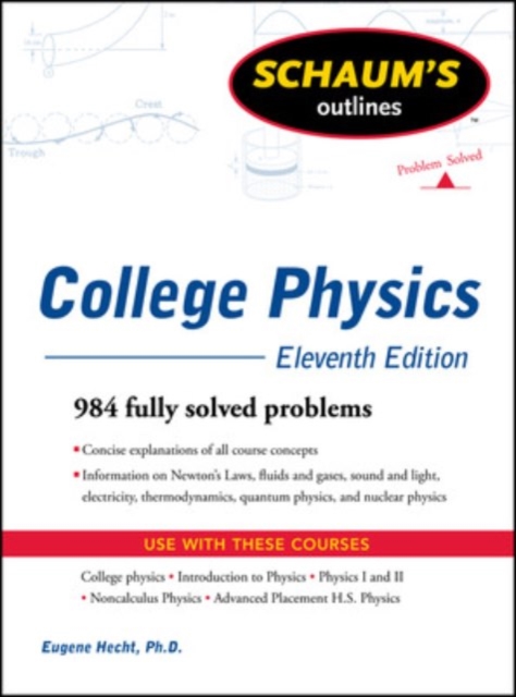 Schaum's Outline of College Physics, 11th Edition, EPUB eBook