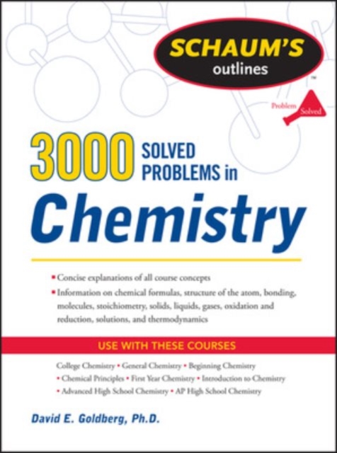 3,000 Solved Problems In Chemistry, Paperback / softback Book
