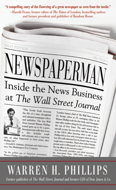 Newspaperman: Inside the News Business at The Wall Street Journal, EPUB eBook