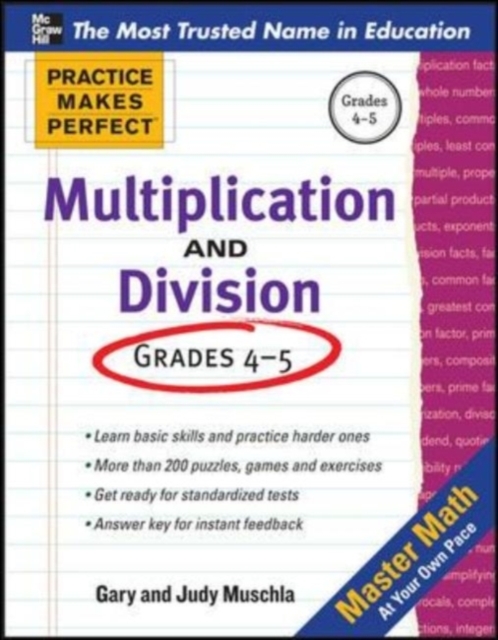 Practice Makes Perfect Multiplication and Division, EPUB eBook
