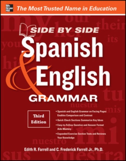 Side-By-Side Spanish and English Grammar, Paperback / softback Book
