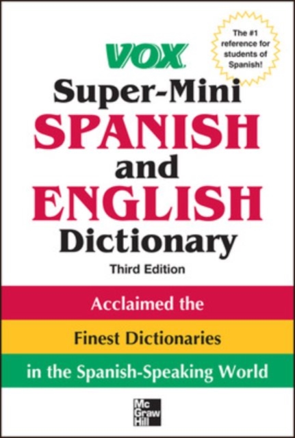 Vox Super-Mini Spanish and English Dictionary, 3rd Edition, EPUB eBook