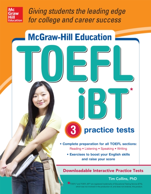 McGraw-Hill Education TOEFL iBT with 3 Practice Tests, EPUB eBook