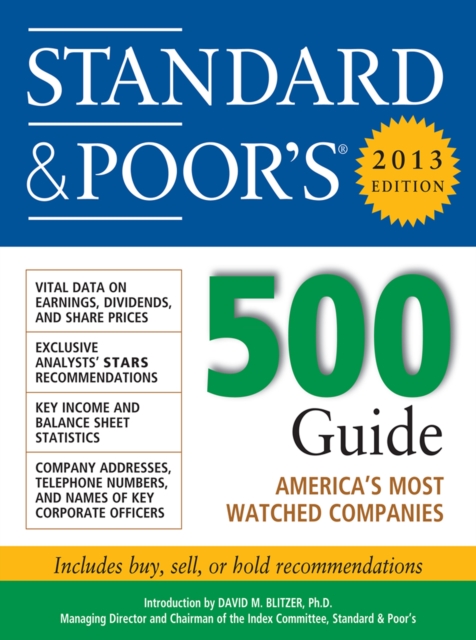 Standard and Poors 500 Guide 2013, EPUB eBook