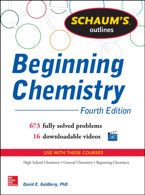 Schaum's Outline of Beginning Chemistry (EBOOK) : 673 Solved Problems + 16 Videos, EPUB eBook