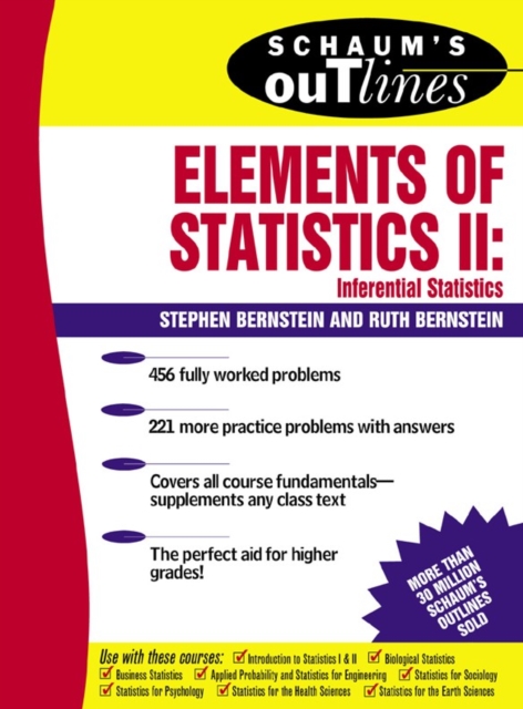 Schaum's Outline of Elements of Statistics II: Inferential Statistics, PDF eBook