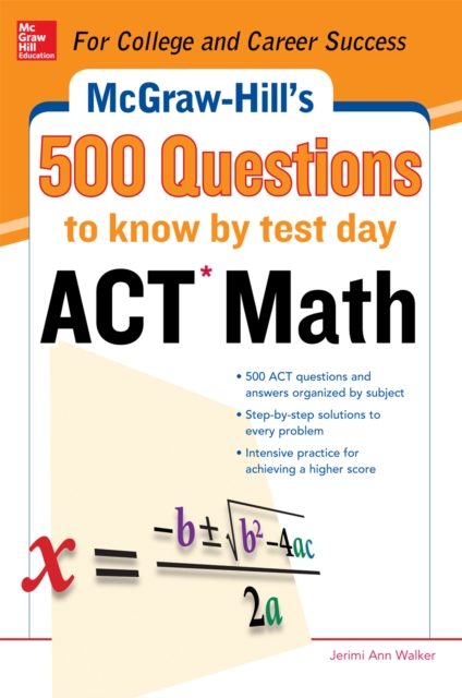 500 ACT Math Questions to Know by Test Day, EPUB eBook