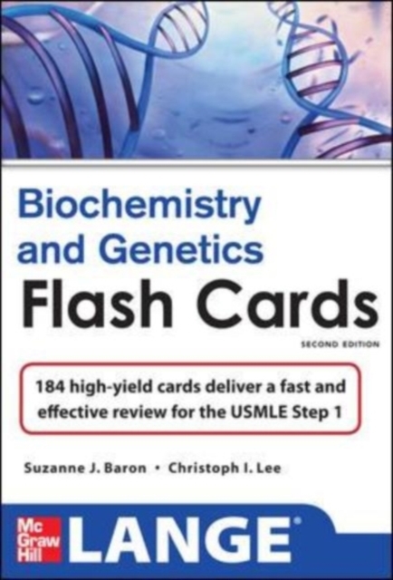 Lange Biochemistry and Genetics Flash Cards 2/E, EPUB eBook