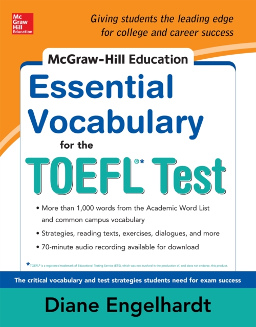 McGraw-Hill Education Essential Vocabulary for the TOEFL(R) Test, EPUB eBook
