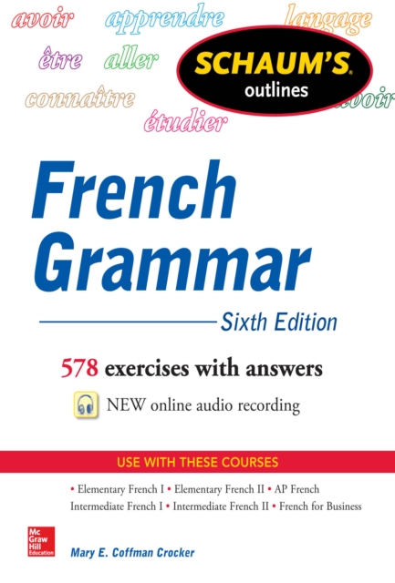 Schaum's Outline of French Grammar, EPUB eBook