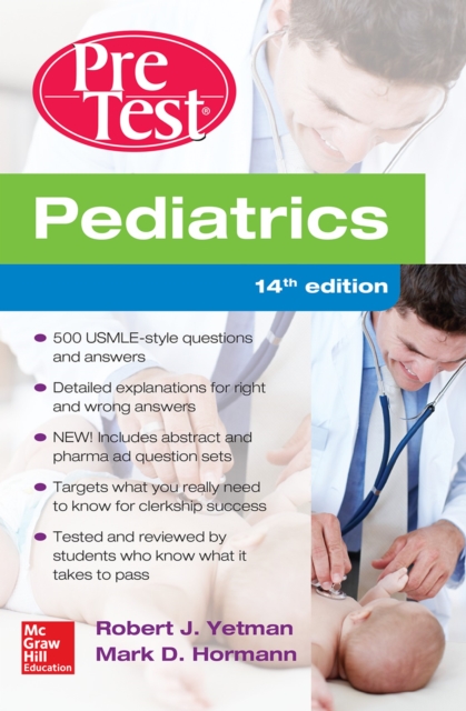 Pediatrics PreTest Self-Assessment And Review, 14th Edition, EPUB eBook