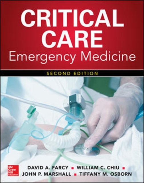 Critical Care Emergency Medicine, Second Edition, Hardback Book