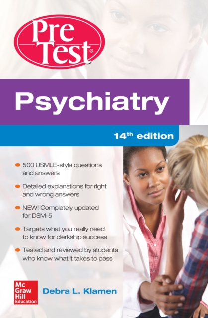 Psychiatry PreTest Self-Assessment And Review, 14th Edition, EPUB eBook