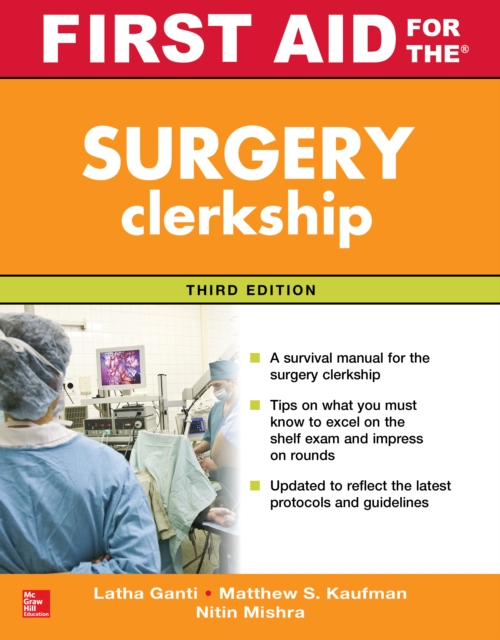 First Aid for the Surgery Clerkship, Third Edition, EPUB eBook