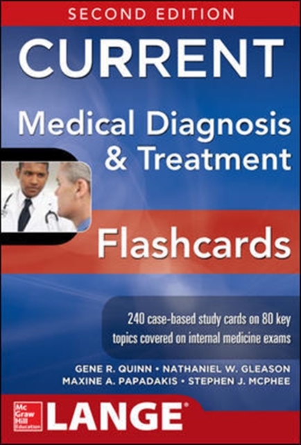 CURRENT Medical Diagnosis and Treatment Flashcards, 2E, Cards Book