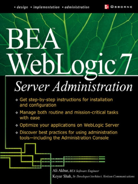 BEA WebLogic 7 Server Administration, PDF eBook