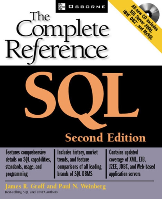 SQL: The Complete Reference, Second Edition, PDF eBook