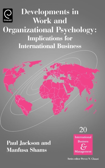 Developments in Work and Organizational Psychology : Implications for International Business, PDF eBook
