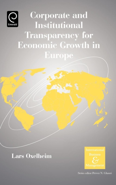 Corporate and Institutional Transparency for Economic Growth in Europe, PDF eBook