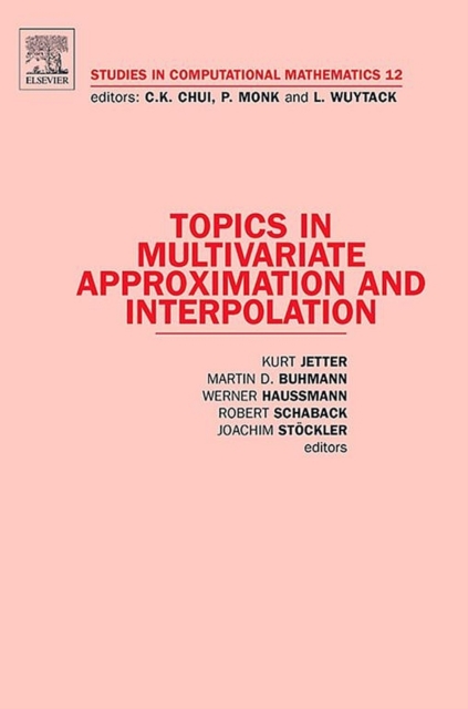Topics in Multivariate Approximation and Interpolation, EPUB eBook