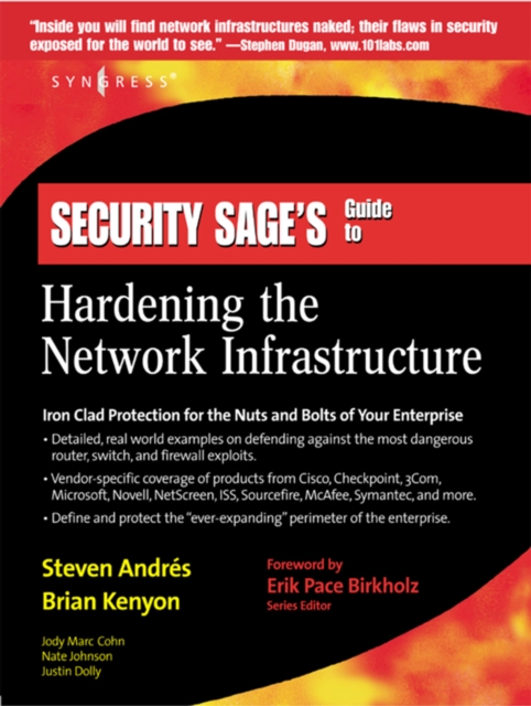 Security Sage's Guide to Hardening the Network Infrastructure, PDF eBook