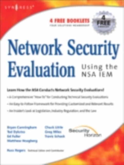 Network Security Evaluation Using the NSA IEM, PDF eBook
