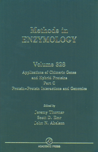 Applications of Chimeric Genes and Hybrid Proteins, Part C: Protein-Protein Interactions and Genomics, PDF eBook