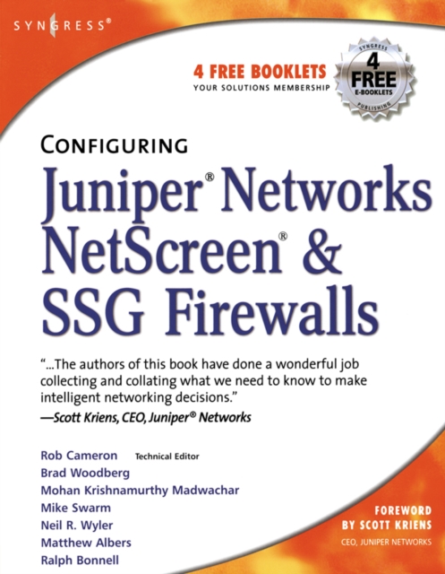 Configuring Juniper Networks NetScreen and SSG Firewalls, EPUB eBook